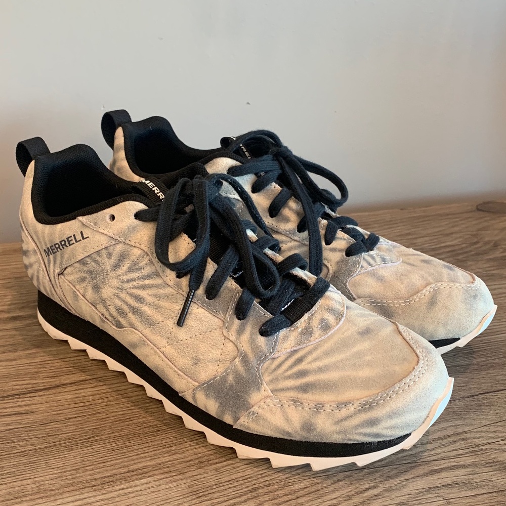 Merrell Women's Alpine Tie Dye Sneaker Suede Lace-Up Shoes US 10 EU 41